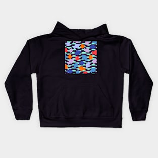 Colorful fish Kids Hoodie